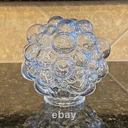 VTG 1960s Bubble Glass Globe 7 Light Shade Helena Tynell MCM Hollywood Regency