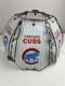 Vtg Chicago Cubs Lamp Shade Glass And Metal Lampshade