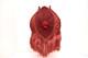 Vtg Victorian French Style Lamp Shade Art Nouveau W Fringe Embroidered Vtg Red