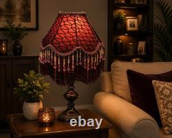 Victorian Fringe Lampshade Vintage Antique Style