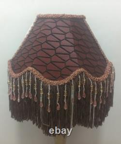Victorian Fringe Lampshade Vintage Antique Style
