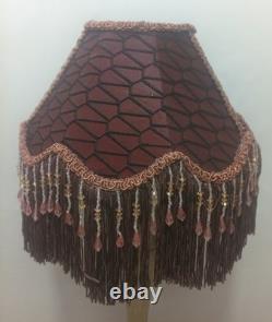 Victorian Fringe Lampshade Vintage Antique Style