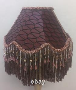 Victorian Fringe Lampshade Vintage Antique Style