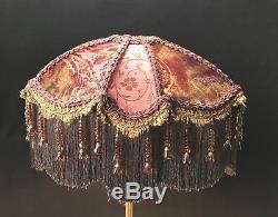 Victorian Lamp Shade Vintage Shade Table Size