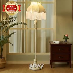 Victorian Scallop Lamp Shade Vintage Large 7.5 Top X 15.8 Bottom X 15 High