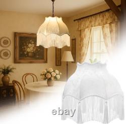 Victorian Scallop Lamp Shade Vintage Large 7.5 Top X 15.8 Bottom X 15 High