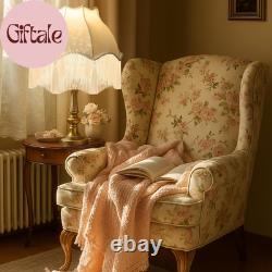 Victorian Scallop Lamp Shade Vintage Large 7.5 Top X 15.8 Bottom X 15 High Re