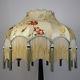 Victorian Vintage Embroidered Silk Standard Lampshade Reduced By £100