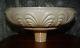 Vintage 14.5 Torchiere Floor Lamp Shade Iridescent Carmel Art Deco