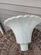 Vintage 14 Antique Style Embossed Torchiere Floor Lamp Shade. Chipped Border