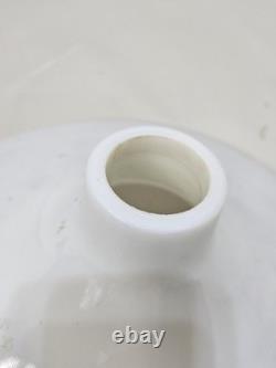 Vintage 15-in White milk Glass Lamp Shade