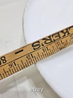 Vintage 15-in White milk Glass Lamp Shade