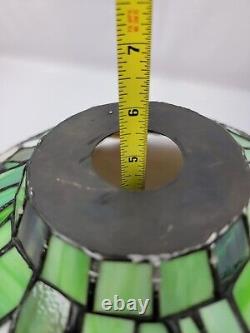 Vintage 15 x 5.5 Floral Tiffany Lamp Shade Good Condition