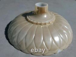 Vintage 16 Embossed Iridescent Torchiere Floor Lamp Shade