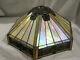 Vintage 16 Stained Glass Lamp Shade Arts & Crafts Mission Design