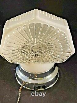 Vintage 1930-40's Art Deco Bathroom Sconce