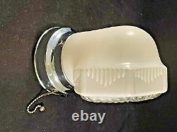 Vintage 1930-40's Art Deco Bathroom Sconce