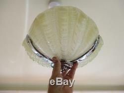 Vintage 1930s Odeon Clam Shell Lamp shade Art Deco