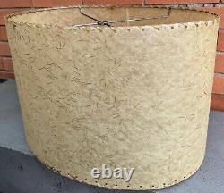 Vintage 1950s Fiberglass Lamp Shade Mid Century MCM Modern Atomic Era Lighting