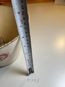 Vintage 1950s Nautical Clip-On Lampshade Ship Lighthouse Anchor Buoy Maritime