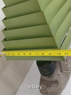 Vintage 1960s MCM Pittsburgh Statuary Co Koi Fish Metal Venetian Lamp Shade RARE