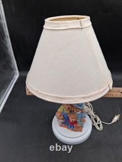 Vintage 1991 Berenstain Bears Princess House Table Lamp Shade Tested Working