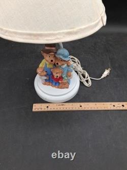 Vintage 1991 Berenstain Bears Princess House Table Lamp Shade Tested Working