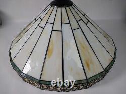 Vintage 20 Beautiful Tiffany Style Stained Glass Lamp Shade by Spectrum
