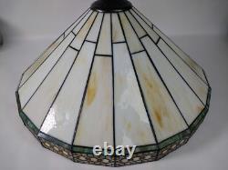 Vintage 20 Beautiful Tiffany Style Stained Glass Lamp Shade by Spectrum
