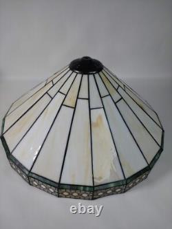 Vintage 20 Beautiful Tiffany Style Stained Glass Lamp Shade by Spectrum