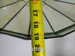 Vintage 20 Beautiful Tiffany Style Stained Glass Lamp Shade by Spectrum