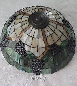 Vintage 20 Tiffany Style Lamp Shade Stained Glass Design