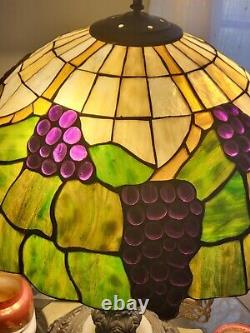 Vintage 20 Tiffany Style Lamp Shade Stained Glass Design