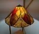 Vintage 21 Tiffany Style Stained Glass Lamp Shade H23