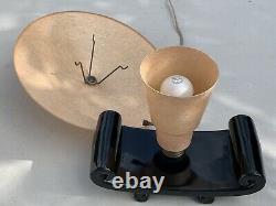 Vintage 50s 60s Fiberglass Cone Lamp Shade Mid Century Modern Atomic