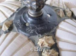 Vintage'85 Sculptural Hoosin Lampworks Sea Shell Lamp Shade Tiffany Style Light
