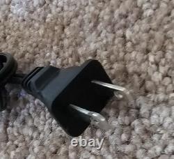Vintage 90s Halogen Torchiere Floor Lamp Low High 300W Black MCM Ambient Uplight