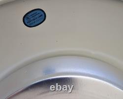 Vintage 90s Halogen Torchiere Floor Lamp Low High 300W Black MCM Ambient Uplight