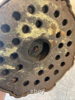 Vintage Antique Pittsburgh Lamp Brass & Glass Co PLB&G Co Reverse Painted Shade