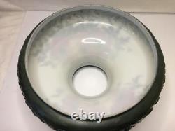 Vintage Antique Poppy Pattern Hurricane Lamp Shade Transfer Pattern 10 Fitter