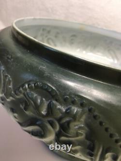 Vintage Antique Poppy Pattern Hurricane Lamp Shade Transfer Pattern 10 Fitter