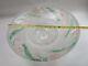 Vintage/antique Rare Embossed And Colored Glass Torchiere Floor Lamp Shade