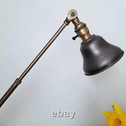 Vintage Arrow Industrial Drafting Table lamp. Articulating Desk Lamp