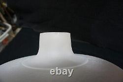 Vintage Art Dec Torchiere Floor replacement Glass Lamp Shade