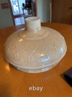 Vintage Art Deco 12 Torchiere Lamp Shade Iridescent Finish Preowned