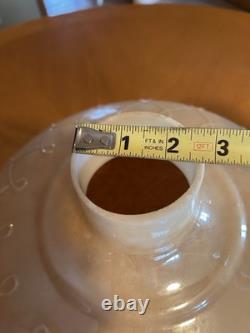 Vintage Art Deco 12 Torchiere Lamp Shade Iridescent Finish Preowned