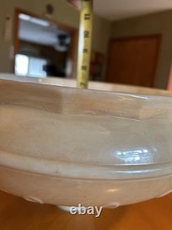 Vintage Art Deco 12 Torchiere Lamp Shade Iridescent Finish Preowned
