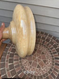 Vintage Art Deco 14 Torchiere Lamp Shade Luster Finish