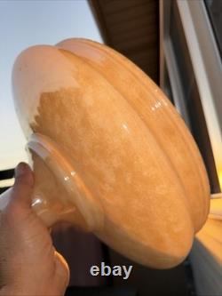 Vintage Art Deco 14 Torchiere Lamp Shade Luster Finish