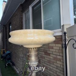 Vintage Art Deco 14 Torchiere Lamp Shade Luster Finish